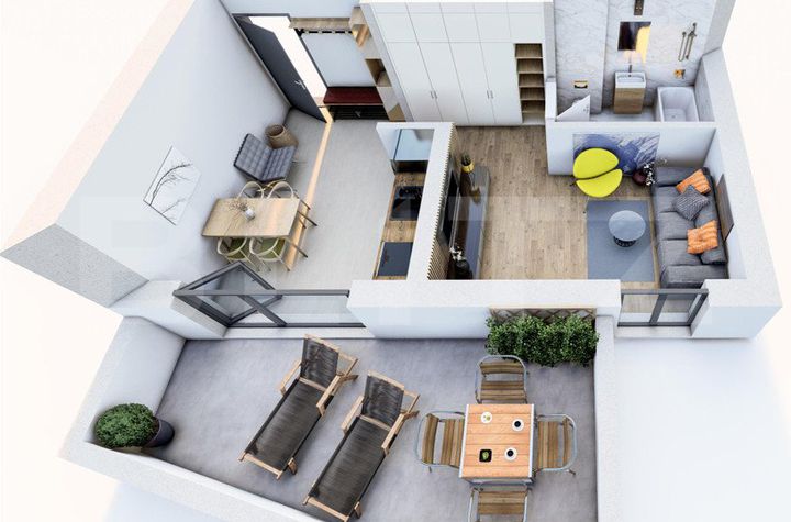 Apartament 2 camere de vanzare MEHALA - Timis anunturi imobiliare Timis