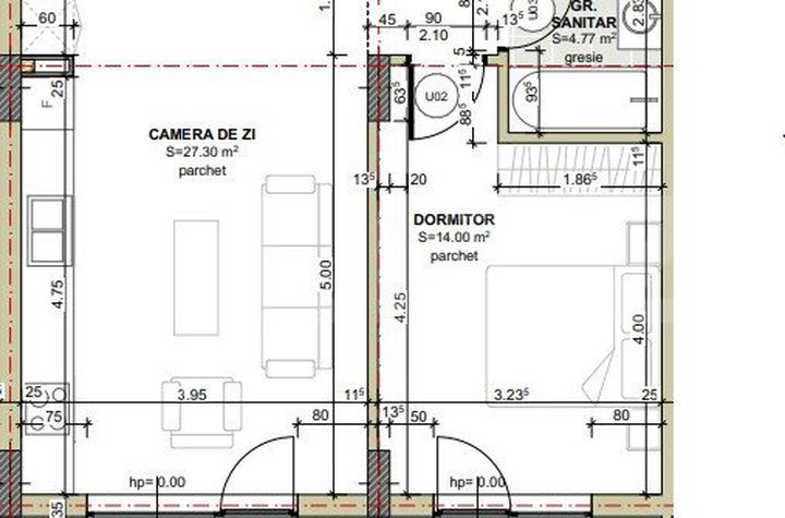 Apartament 2 camere de vanzare FLORESTI - Cluj anunturi imobiliare Cluj