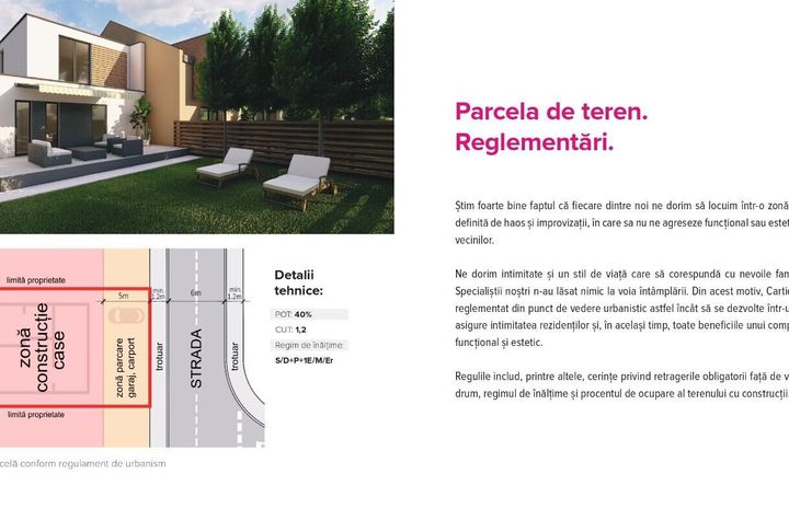 Parcela de teren in cel mai modern cartier | Fără agenții! anunturi imobiliare Arad