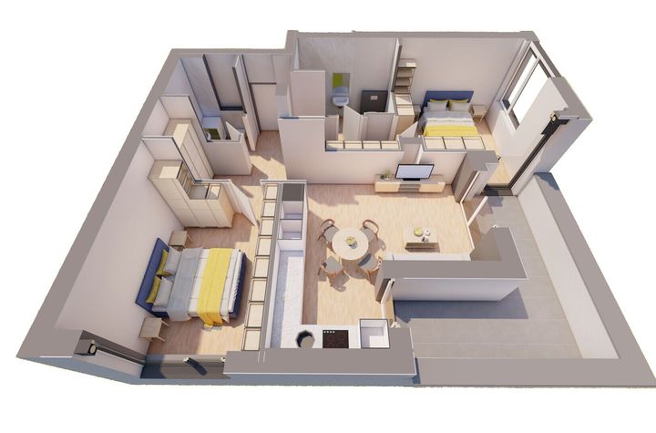 PENTHOUSE ARED cu 3 camere si terasa generoasa Comision 0 TVA INCLUS anunturi imobiliare Arad