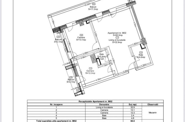 Apartament 3 camere de vanzare CLUJ-NAPOCA - Cluj anunturi imobiliare Cluj