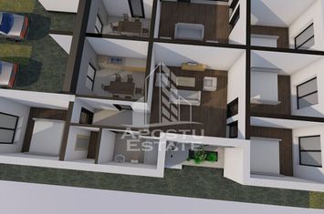 Duplex pe parter cu 4 camere, in Sanandrei. anunturi imobiliare Timis