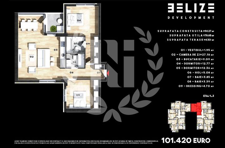 APARTAMENT 3 CAMERE Pădurea Cernica anunturi imobiliare Bucuresti