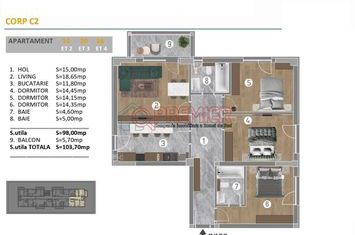 Metalurgiei | Apartament 4 Camere | Finisaje la Alegere | Bloc Nou anunturi imobiliare Bucuresti