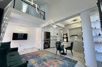 Penthouse cu 3 camere si 2 bai complet mobilat si utilat in Giroc. anunturi imobiliare Timis