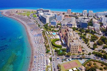 Teren construibil 415.000 mp, fațadă la plajă, Kos anunturi imobiliare Grecia