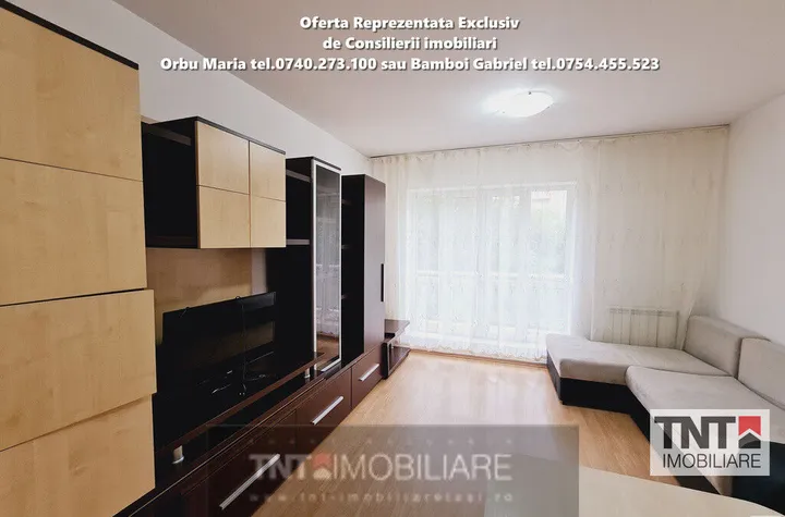 Apartament 2 camere semidecomandat de inchiriat bloc nou zona Tatarasi anunturi imobiliare Iasi
