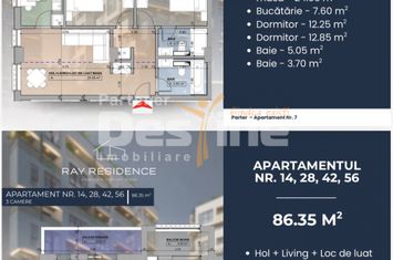 Apartament 3 camere de vanzare CORNITOIU - Dolj anunturi imobiliare Dolj