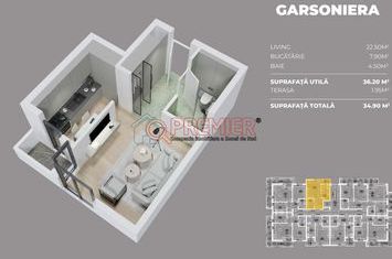 Garsoniera - Sos Oltenitei - Parc Laurentiu Raiciu anunturi imobiliare Bucuresti