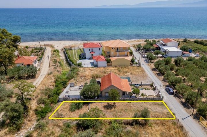 Teren 336 mp, 90 m de coastă, Akti Neon Kerdilion anunturi imobiliare Grecia