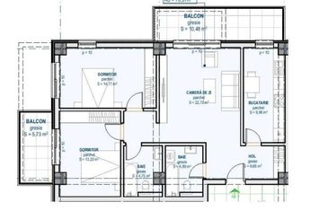 Apatamente noi de vanzare Iasi 3 camere 2 bai Moara de Vant anunturi imobiliare Iasi