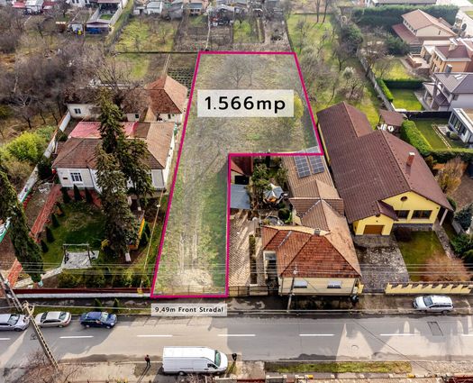 Teren Intravilan Aradul Nou, 1566 mp