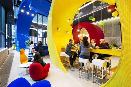 Amenajare: campusul Google din Dublin, o nouă definiţie a lucrului la birou  (FOTO)