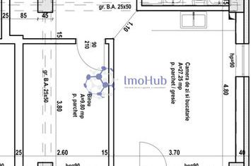 Apartament 2 camere open space Rediu, 47.35 mp, comision 0! anunturi imobiliare Iasi