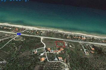 Teren construibil 1800 mp, Plaja Folia, la 90 metri de mare anunturi imobiliare Grecia