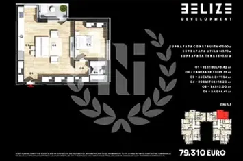 APARTAMENT 2 CAMERE BLOC NOU CERNICA anunturi imobiliare Bucuresti