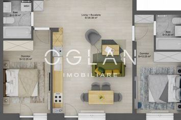 Apartament 3 camere de vanzare MIHAI VITEAZU - Sibiu anunturi imobiliare Sibiu