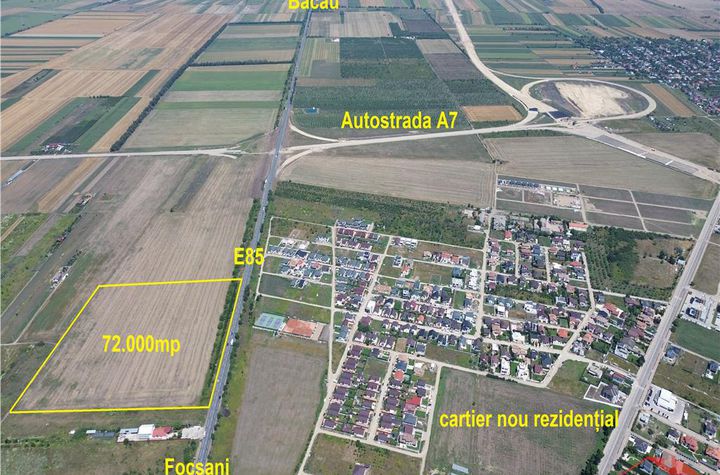 Teren Extravilan de vanzare EXTERIOR NORD - Vrancea anunturi imobiliare Vrancea