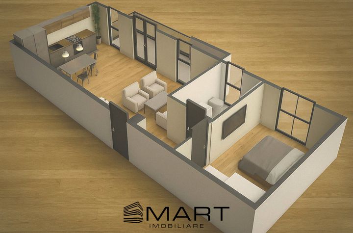 Apartament 2 camere de vanzare SIBIU - Sibiu anunturi imobiliare Sibiu