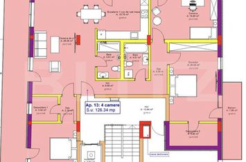 Apartament 4 camere de vanzare CLUJ-NAPOCA - Cluj anunturi imobiliare Cluj