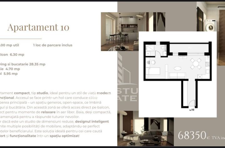 Apartament cu o camera, etaj 1, zona Planetelor anunturi imobiliare Timis