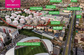 Parcela ARED excelent pozitionata, direct de la dezvoltator anunturi imobiliare Arad