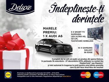 MasterCard continuă inițiativele de încurajare ale plății cu cardul printr-o nouă campanie, în toate magazinele Lidl din România