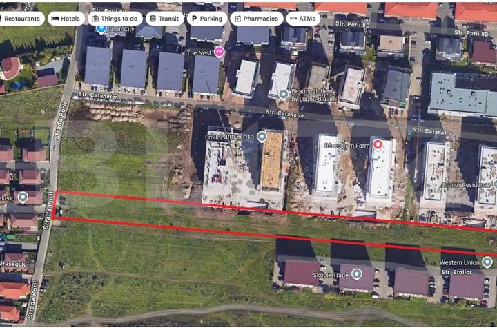 Teren de vanzare FLORESTI - Cluj anunturi imobiliare Cluj