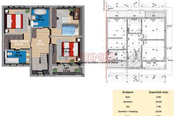 Oportunitate - Comuna Berceni - Vila Stil Mediteranian - Finalizata - 5 camere cu gradina anunturi imobiliare Bucuresti