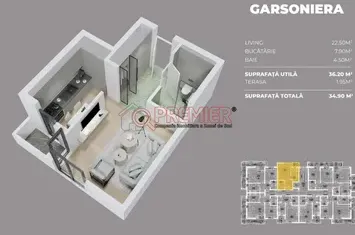 Garsoniera - Sos Oltenitei - Parc Laurentiu Raiciu anunturi imobiliare Bucuresti
