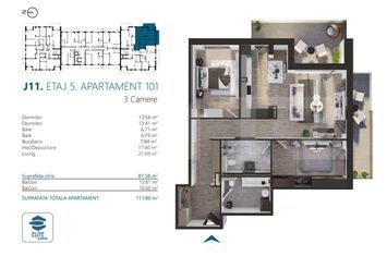 Apartament 3 camere de vanzare CLUJ-NAPOCA - Cluj anunturi imobiliare Cluj