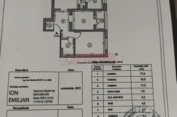 Ocazie ! Str Ionescu Gheorghe - metrou Ap Patriei -8 min - 3 camere anunturi imobiliare Bucuresti