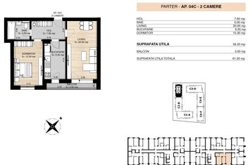 Rond OMV - Pipera - 2 camere - Faza 2 - Miluna Residence anunturi imobiliare Bucuresti
