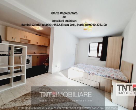 Garsonieră Podul de Fier, 36 mp