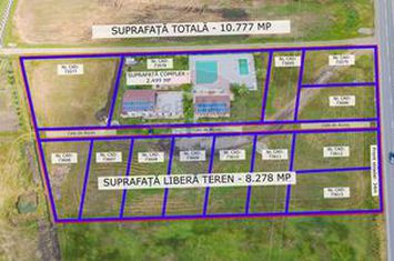Complex cu Piscină/Cazare de Vânzare, 10.777mp Teren - DN24, Vaslui anunturi imobiliare Vaslui