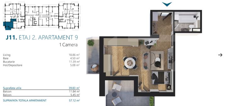 Garsonieră de vanzare CLUJ-NAPOCA - Cluj anunturi imobiliare Cluj