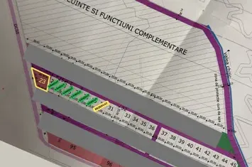 Teren intravilan 1128 mp Sacadat zona Coca Cola- dublu front stradal anunturi imobiliare Bihor