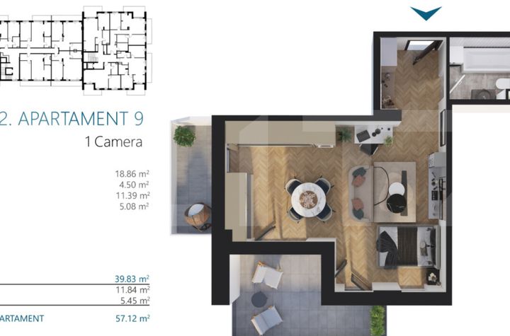 Garsonieră de vanzare CLUJ-NAPOCA - Cluj anunturi imobiliare Cluj
