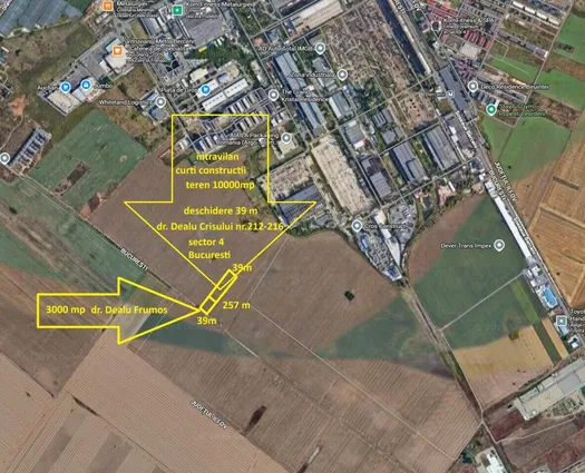 Teren Intravilan Metalurgiei, 3000 mp