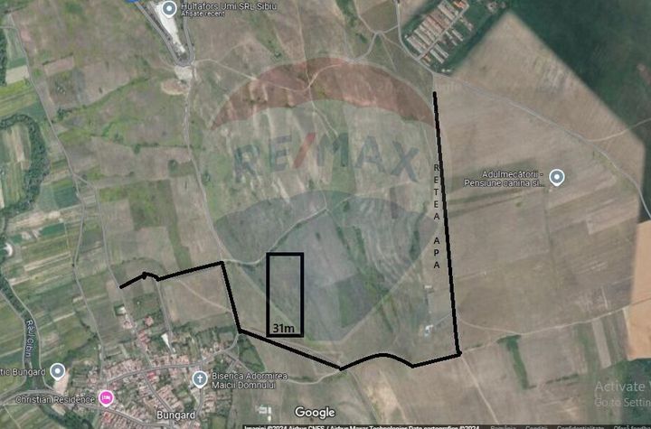 Teren 5,800mp Bungard / Strada Principala anunturi imobiliare Sibiu