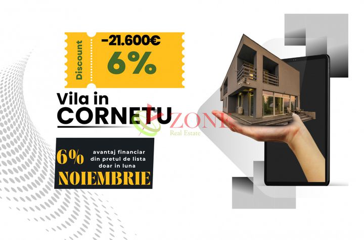 Vilă - 5 camere de vanzare CORNETU - Bucuresti anunturi imobiliare Bucuresti