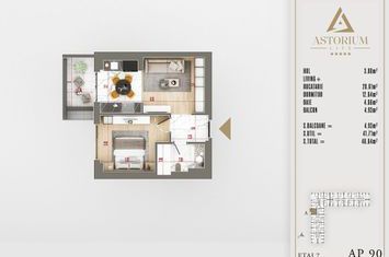 Apart 2 camere 47mp FINALIZAT Astorium Life Pallady Cladirea A anunturi imobiliare Bucuresti