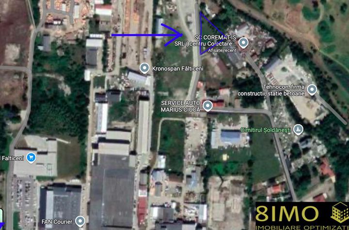 Teren Intravilan de vanzare FALTICENI - Suceava anunturi imobiliare Suceava