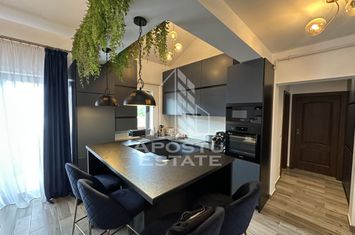 Penthouse mobilat de lux pe 2 nivele cu 3 camere si 2 bai in Giroc. anunturi imobiliare Timis