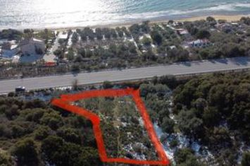 Teren 1128.26 mp, 80 metri de plajă, Mirtofito anunturi imobiliare Grecia