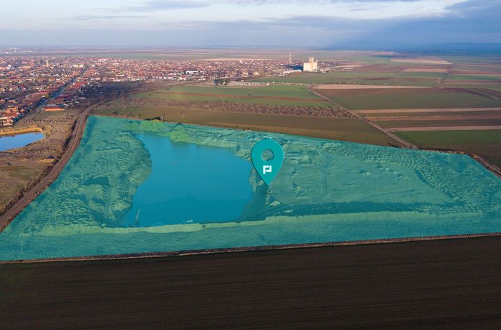 Balastieră în județul Arad cu teren de 12.5 ha anunturi imobiliare Arad