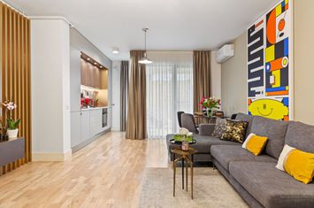 Barbu Vacarescu, 102 The Address, apartament 2 camere, modern mobilat, bloc din 2020, anunturi imobiliare Bucuresti