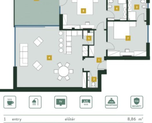Apartament 3 camere Sibiu, 113 mp
