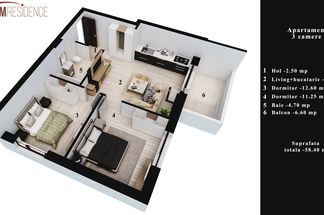Apartament 3 camere de vânzare Bucuresti - Rahova
