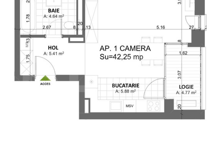 Garsonieră de vanzare TIMISOARA - Timis anunturi imobiliare Timis